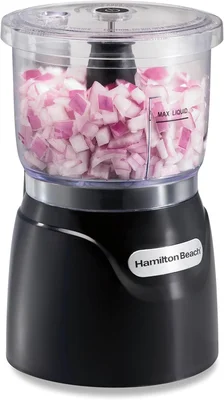 Hamilton Beach 3 Cup Electric Vegetable Chopper and Mini Food Processo