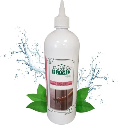 CHOMP! Shower Hardwater Stain Cleaner Gel Remover with Scum Shield for