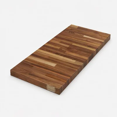 CONSDAN Walnut Solid Hardwood Butcher Block Counter Top 1.5 Thickness 