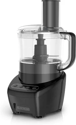 BLACK+DECKER 8-Cup Food Processor and Vegetable Chopper with Stainless
