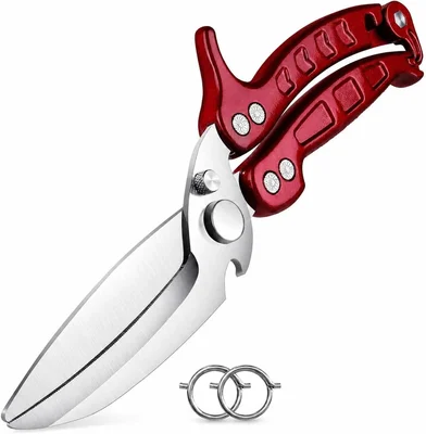 DRAGON RIOT Heavy Duty Poultry Shears Stainless Steel Kitchen Scissors