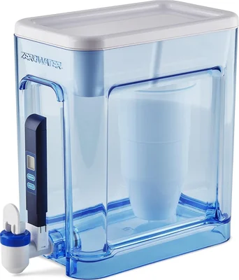 Culligan ZeroWater 22-Cup Ready-Read 5-Stage Water Filter Dispenser wi