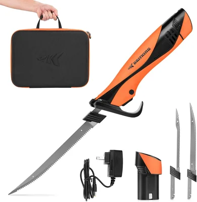 KastKing Speed Demon Pro Lithium-ion Electric Fillet Knife for Fast Fish Filleting