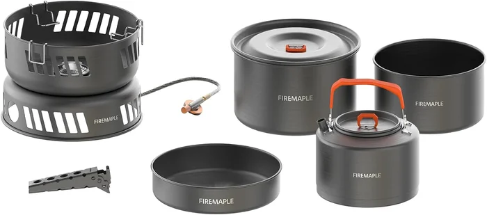 Fire Maple Versatile Outdoor Gas Stove Camping Cookware Cooking Kit