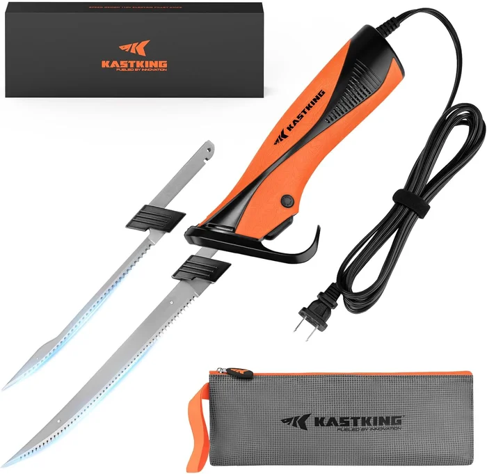 KastKing Speed Demon 110v Electric Fillet Knife for Fish Cleaning and Processing