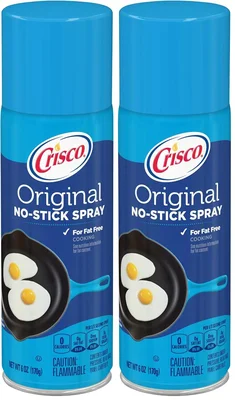 Crisco Original No-Stick Cooking Spray 6 oz Pack of 2