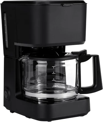 Amazon Basics 5 Cup Drip Coffee Maker with Glass Coffee Pot Auto Shut-