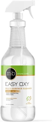 MB Stone Care Easy Oxy Granite Cleaner Countertop Spray pH Neutral For