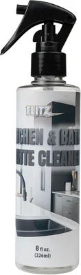 FLITZ Kitchen and Bath Matte Cleaner Removes Grease Smudges and Water 