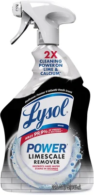 Lysol Power Limescale Removing Bathroom Cleaner Spray, 32 oz
