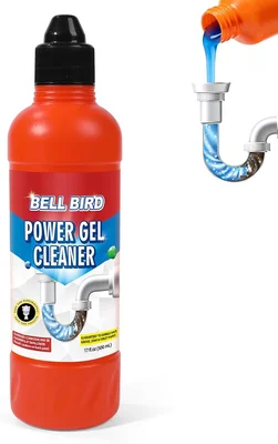 Bell Bird Drain Clog Remover and Pipe Cleaner Thick Power Gel Dissolve
