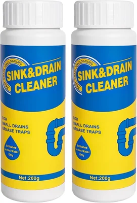 Heavy Duty Drain Cleaner Powder for Kitchen and Bathroom Sink Drains 4