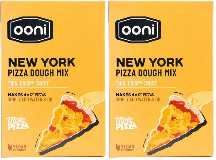 Ooni New York Style Pizza Dough Mix 25 oz Makes 4 x 8.8 oz Dough Balls
