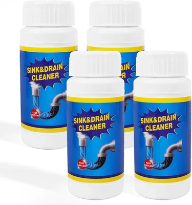 Effective Sink Drain Cleaner Powder Clog Remover for Kitchen and Bathr