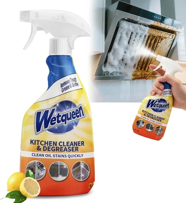 WETQUEEN All Purpose Cleaner Spray Heavy Duty Kitchen Degreaser Foam a