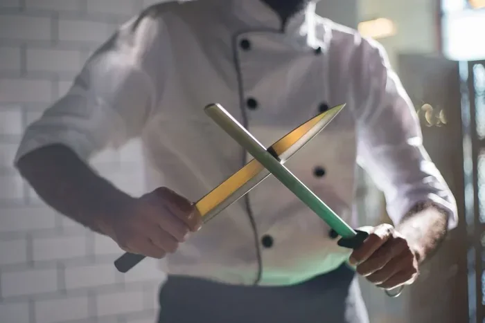 Sharpen Kitchen Knives Easy Steps