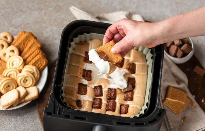 How To Make Smores Dip In The Air Fryer For Easy Dessert