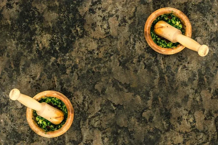 Pesto Genovese Recipe Mortar vs Blender Basil Pine Nuts